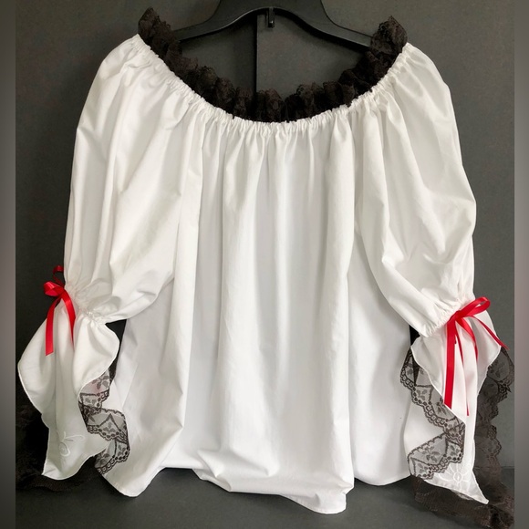 Black, faux,suede corset, Bustiers, vest, with faux white stitching detail szS-M - Picture 14 of 16